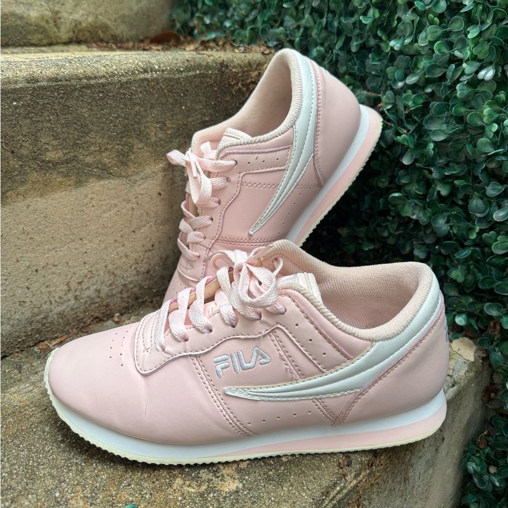 🌸Fila Pink Sneakers Retro Style Low-Top